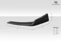 Universal Duraflex Front / Rear Type 1 Winglet Splitters - 2 Piece