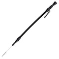 MIDNIGHT SERIES; FLEXIBLE ENGINE DIPSTICK; CHEVY BIG BLOCK; BLACK STAINLESS STEE