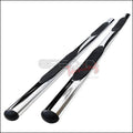 4 INCH OVAL STAINLESS FINISH SIDE S