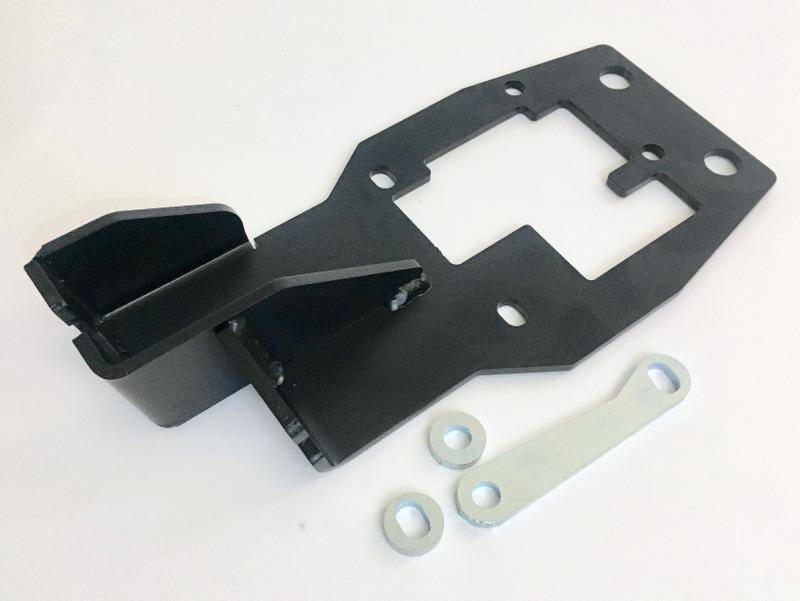 88-91 Civic/CRX Conversion Driver Mount For K Series Manual 400-500HP 85A Grey Innovative Mounts