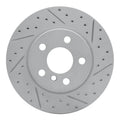 R1 14-24 Mini Cooper (Excl Clubman Front Right Drilled & Slotted Geoperformance Rotor