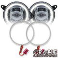 Oracle 13-14 Ford Mustang GT LED Fog Light Halo Kit - Red
