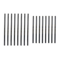 Manley Swedged End Chrome Pushrods 9.450in Lenth .080in Thickness 5/16in Diameter (Set of 16)