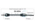 NEW CV AXLE
