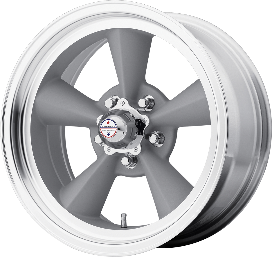AMERICAN RACING VINTAGE VN309 15X7 5X5.0 SLV MACH-LP -6MM - VN3095773