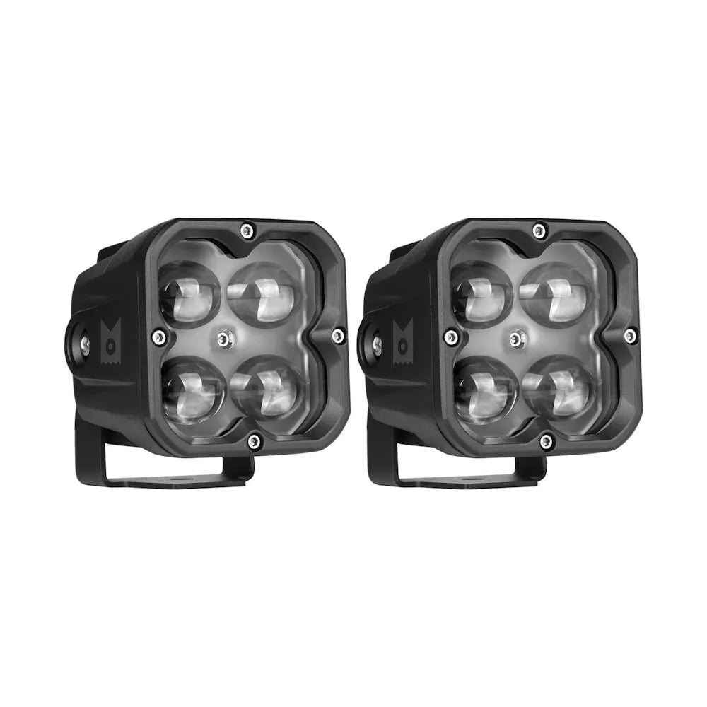 Concept Series Pod 3 Cube LED Pod Lights Fog Light U Mount (2 EA)