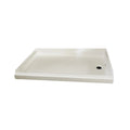 SPO SHOWER PAN 24 X 40 RH DRAIN PARCHMENT