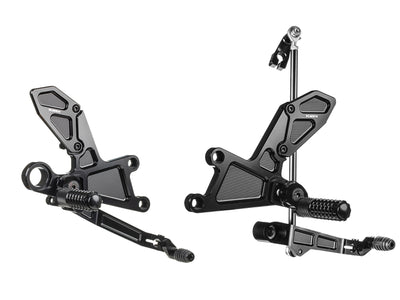 Vortex Racing Rear Set Black