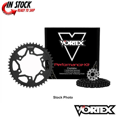 Vortex Racing V3 2.0 Chain and Sprocket Kit 3270-16,435K-47,520RX3-116- Black