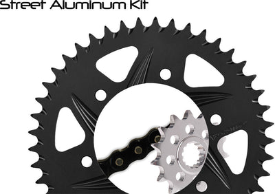 Vortex Racing V3 2.0 Chain and Sprocket Kit 3273-15,251AK-40,520RX3-108- Black