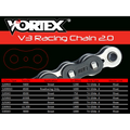 Vortex Racing V3 2.0 Chain and Sprocket Kit 3273-15,251AK-42,520RX3-116- Black