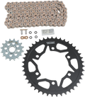 Vortex Racing V3 2.0 Chain and Sprocket Kit 2910-16,435CS-43,G525SX3-114- Gold