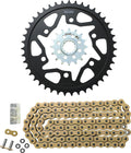 Vortex Racing V3 2.0 Chain and Sprocket Kit 3567-16,435CS-43,G525SX3-114- Gold