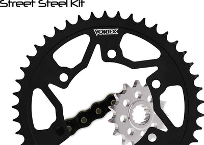 Vortex Racing V3 2.0 Chain and Sprocket Kit 3270-16,452AS-41,520RX3-110- Black