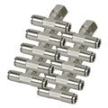 3/8 NPT(F) 3/8 TO 3/8 SWIVEL TFITTING (10 PCS) DOT APPROVED