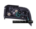 ANZO 1993-1997 Toyota Corolla Taillights Chrome