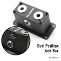 Rugged Radios Jack Box Headset Stations for RRP800 Fire & Safety Intercoms Dual Position Jack Box