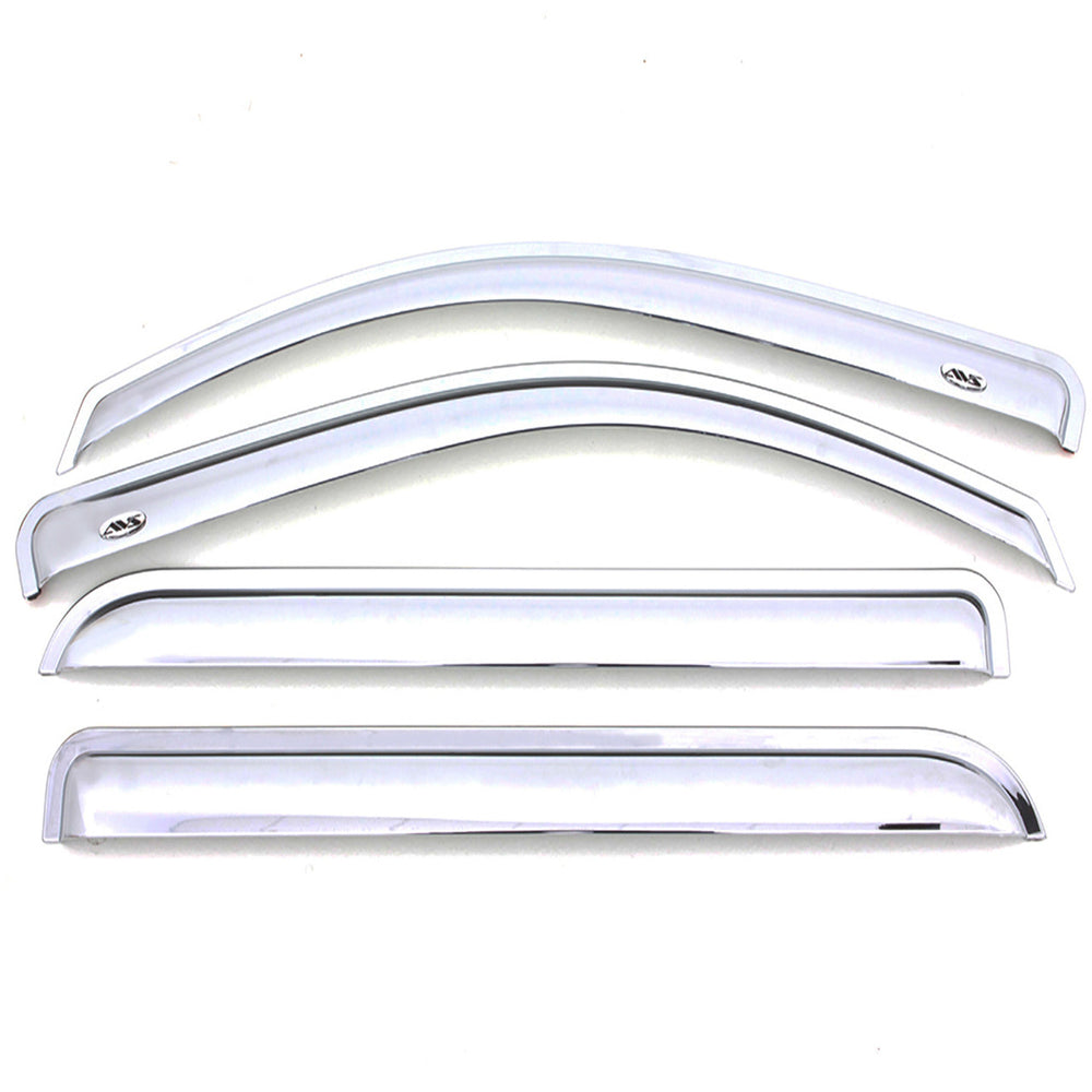 19C RAM 1500 EXTENDED CAB VENTVISOR CHROME 4 PIECE