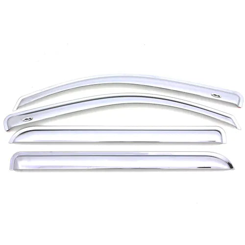 ~(2.7 lbs. 46X11X1)~ WINDOW VENTVISOR CHROME 4PC