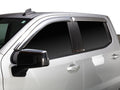 AVS 15-18 Cadillac Escalade ESV Ventvisor Outside Mount Front & Rear Window Deflectors 4pc - Chrome