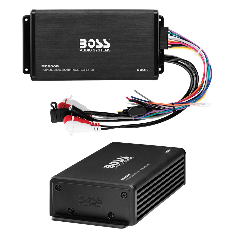 BOSS Audio Systems 4 Channel Weatherproof Bluetooth Amplifier/ 500 Watts