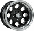 Cast Aluminum Wheels 171 BK 15x8 Machined Lip Black 5 On 114.3 Bolt Pattern -27 Offset ION Wheels