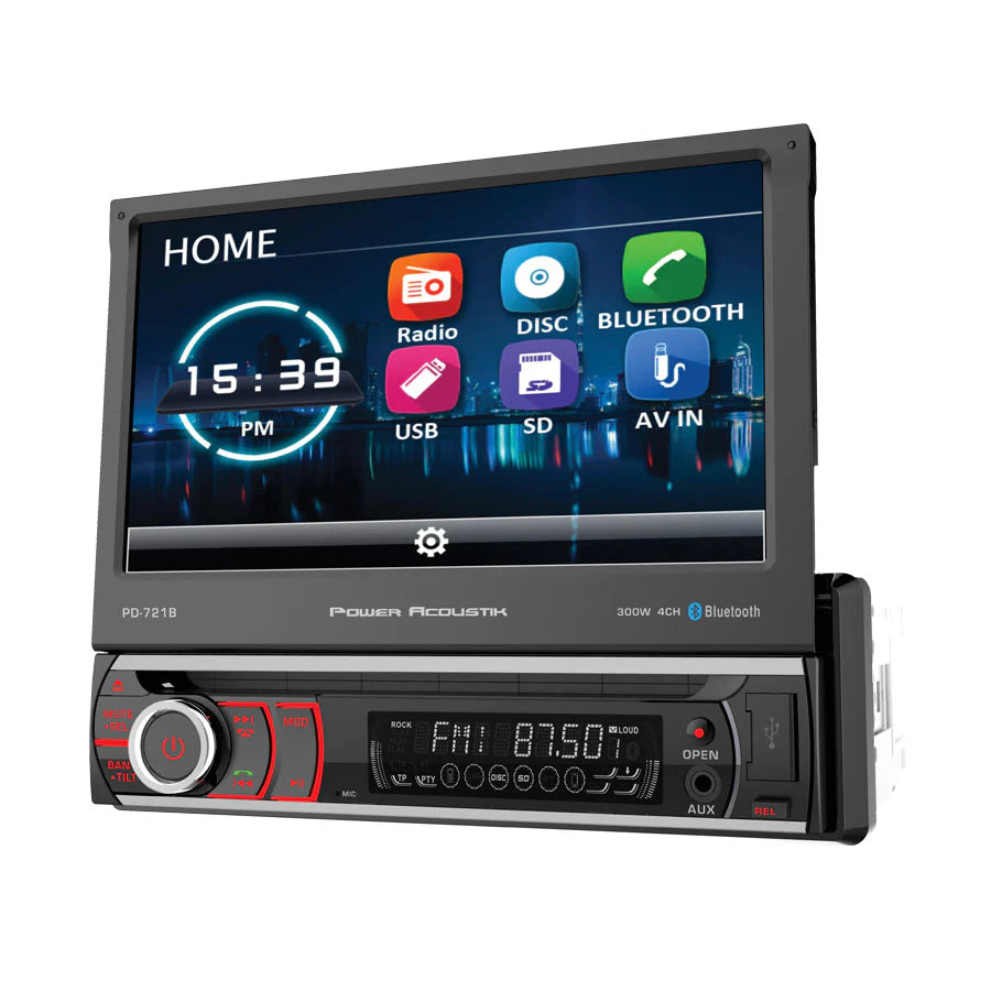 Power Acoustik blue auto part