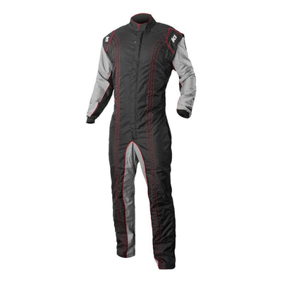 Suit Karting GK2 Adult 3X-Large Black/Red