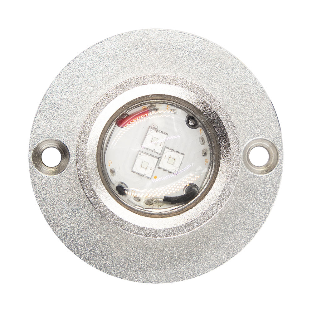 THREE 5 WATT LEDS; STAINLESS STEEL