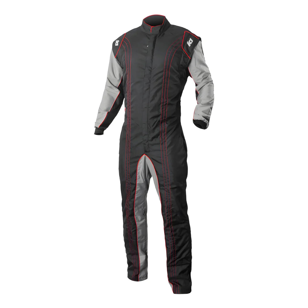 Suit Karting GK2 Adult Large Black/Red