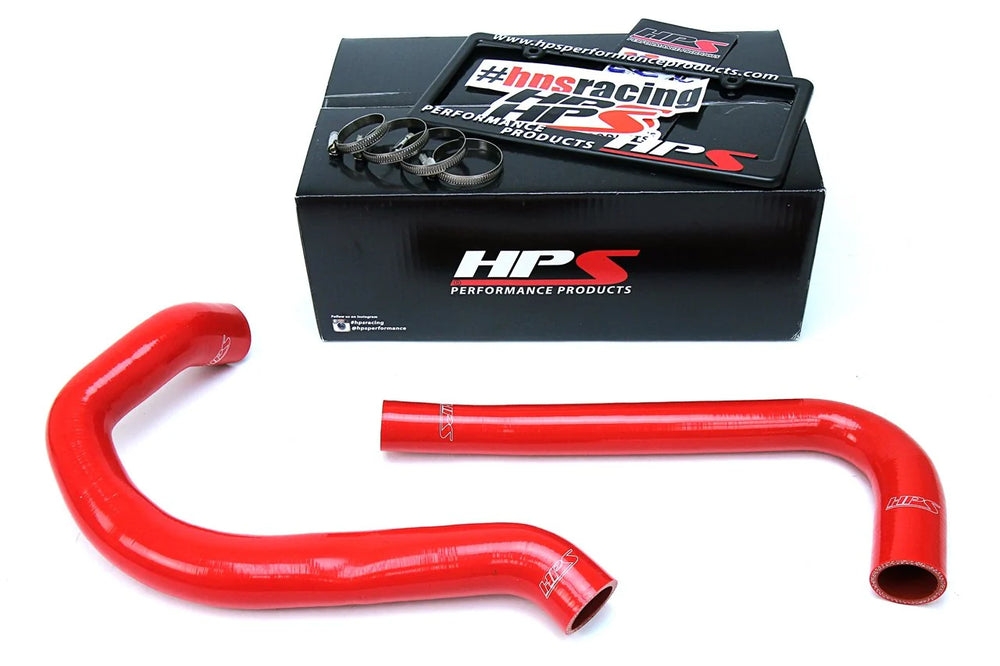 HPS Performance Black Reinforced Silicone Radiator Hose Kit Coolant for Jeep 87-95 Wrangler YJ 2.5L