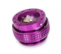 NRG Quick Release Kit - Pyramid Edition - Purple Body / Purple Pyramid Ring