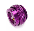 NRG Quick Release Kit - Pyramid Edition - Purple Body / Purple Pyramid Ring