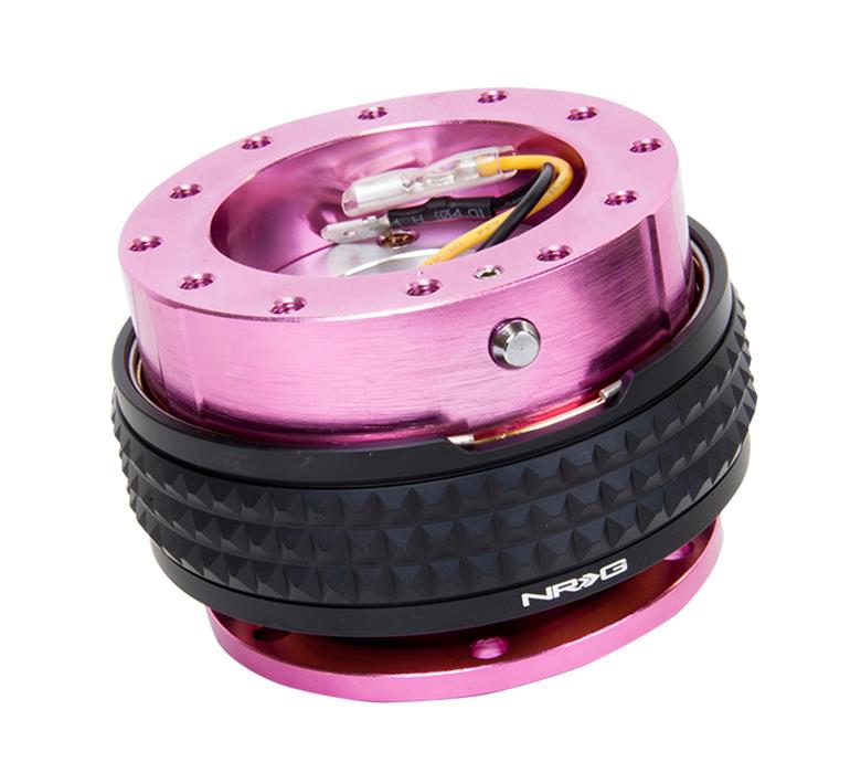 NRG Quick Release Kit - Pyramid Edition - Pink Body / Pink Pyramid Ring