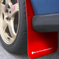 Rally Armor 09-13 Subaru Forester Red UR Mud Flap w/ White Logo
