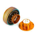 NRG Quick Release Kit - Pyramid Edition - Rose Gold Body / Neochrome Pyramid Ring
