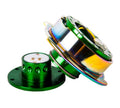 NRG Quick Release Kit Gen 2.5 - Green Body / Titanium Chrome Ring