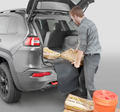 WeatherTech 22-24 Kia Carnival Behind 2nd Row Cargo Liner With Bumper Protector - Tan