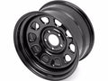 Rugged Ridge Black D-Window Wheel 17x9-in 5x5-In bolt pattern