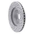 DFC 90-16 Saab 9-2X Front Right Drilled & Slotted Geoperformance Rotor