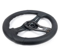 NRG Reinforced Steering Wheel (320mm) w/Carbon Center Spoke
