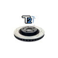 DBA 91-99 BMW 318i E36 Rear Street Series Slotted Brake Rotor