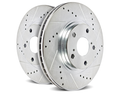 Power Stop 16-18 Buick Envision Rear Evolution Drilled & Slotted Rotors - Pair