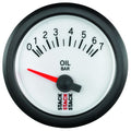 Autometer Stack 52mm 0-7 Bar M10 Male Electric Oil Pressure Gauge - White