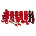 Prothane 66-79 Ford Trucks 14-Piece Bushing Set - 7deg Offset - Black