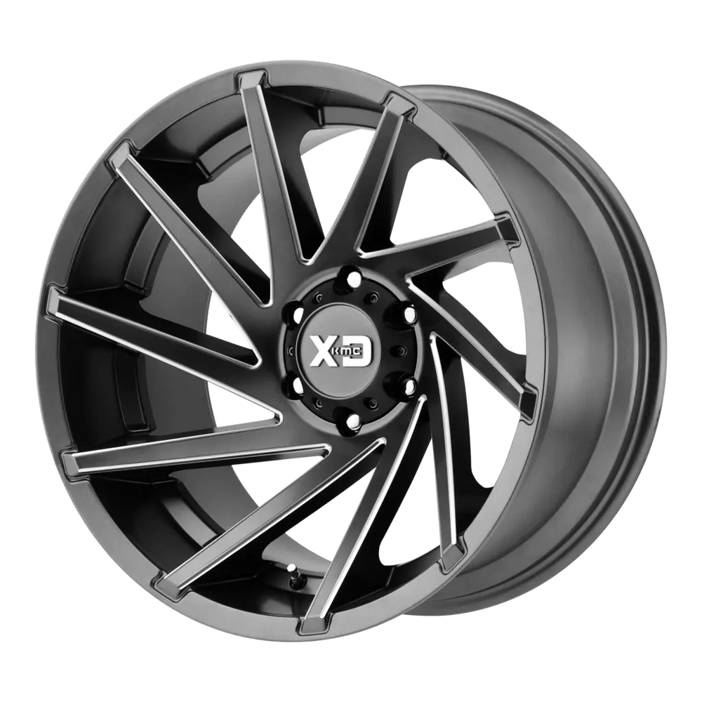 XD834 18X9 8X6.5 S-GRY MILL 00MM