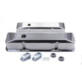 SBC Alum Recessed Tall V/C Milled Polished
