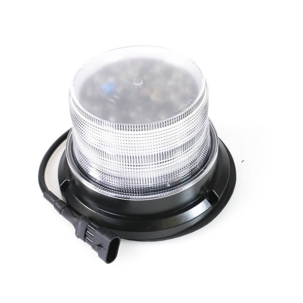 AMBER ROTARY BEACON LIGHT;2PIN AMP