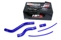 HPS Performance Blue Reinforced Silicone Radiator Hose Kit Coolant for Honda 01-05 Civic 1.7L Manual Trans.