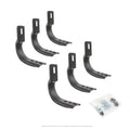 Go Rhino 2022 Toyota Tundra Crew Max / Double Cab 4dr Brackets (For OE Xtreme SideSteps) - Tex. Blk